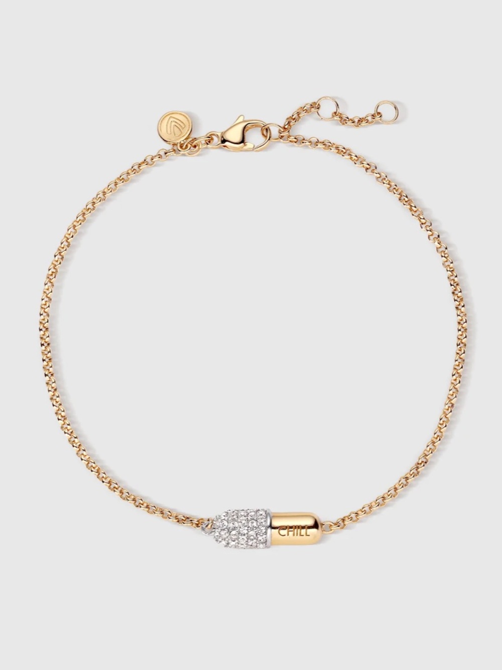 Chill Pill Pavé Bracelet